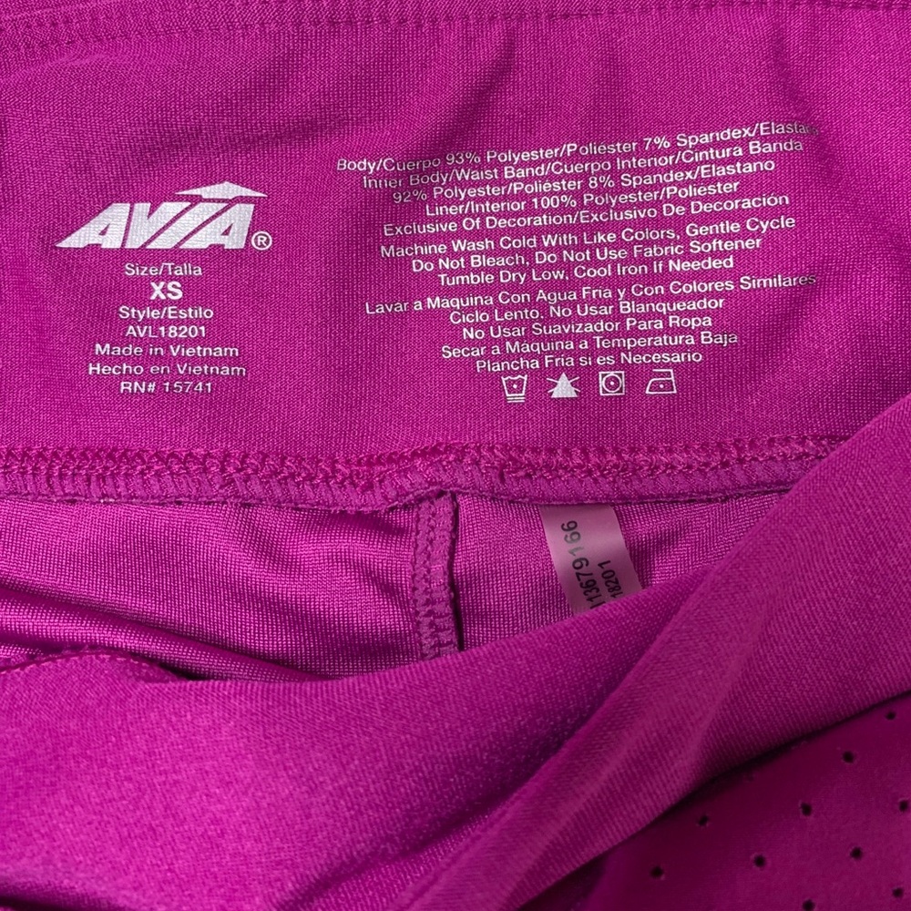 Avia Womens 2 In 1 Running Shorts Size XS Gym - Picture 5 of 9